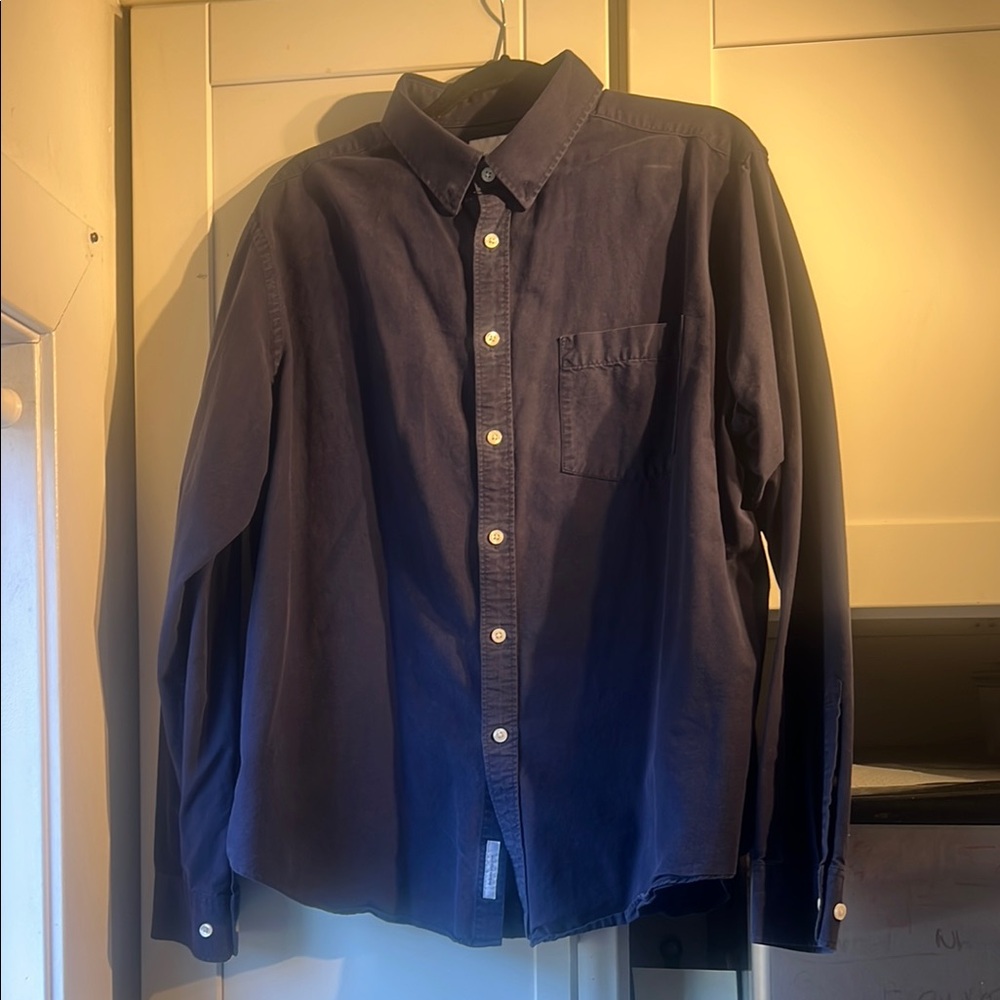 Goodfellow & Co Blue Casual Button Down Shirt